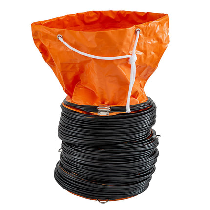10-Inch PVC Flexible Duct Hose, 25 ft Ventilation