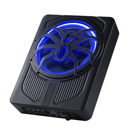 10-Inch Underseat Car Subwoofer 440W, Built-In Amp