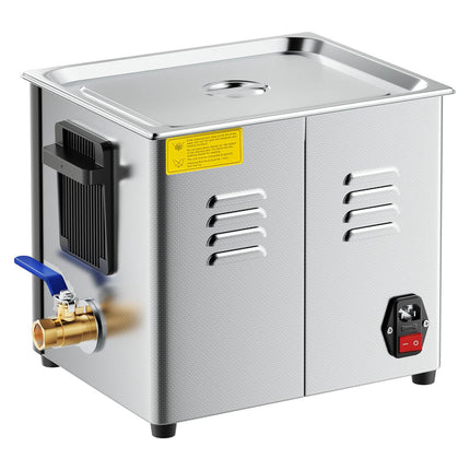 10L Ultrasonic Cleaner 40kHz, Heated, Digital Timer