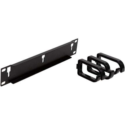 10" cable panel with 3 brackets U1 Black
