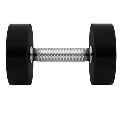 10 kg poliuretano hantelis jėgos treniruotėms