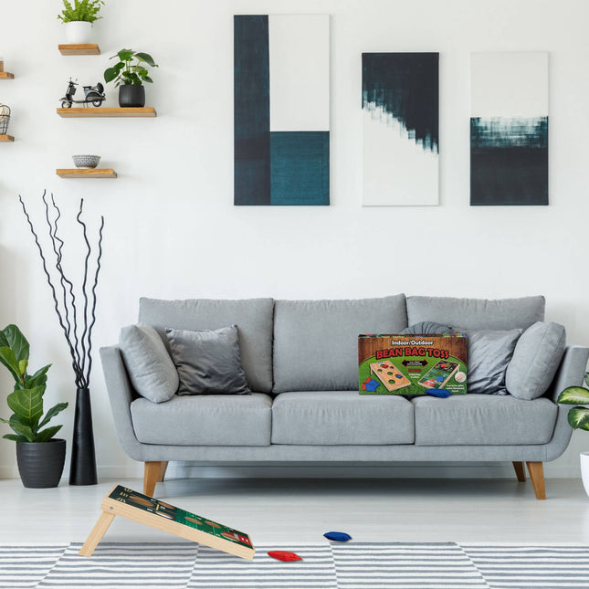 11 vnt. kukurūzų skylės mėtymo žaidimas
