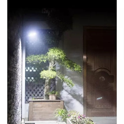 120 LED saulės energija varomas šviestuvas su „Izoxis“ lauko panele