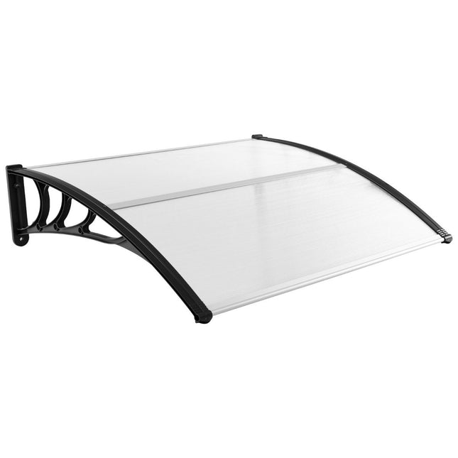 122 x 99 cm stogelis lauko durims, lauko durų stogelis, stalo stogelis, juodas