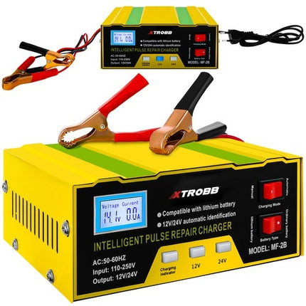 12 V / 24 V akumuliatoriaus įkroviklis