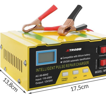 12 V / 24 V akumuliatoriaus įkroviklis