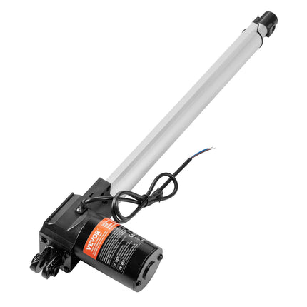 12V Linear Actuator, 16 In Stroke, 6000N, IP44
