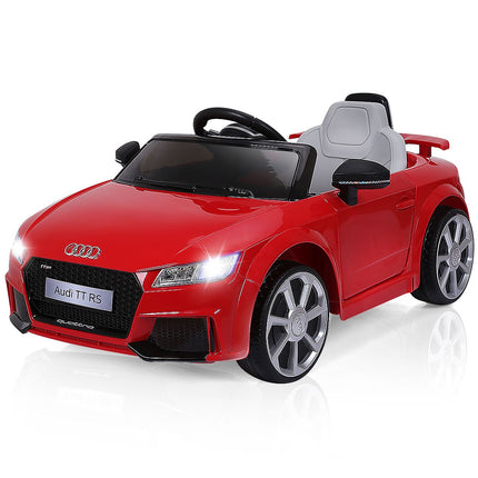 12 V žaislinis automobilis vaikams su 2 varikliais, MP3 grotuvu ir muzika, 104 x 63,5 x 45,5 cm, raudonas