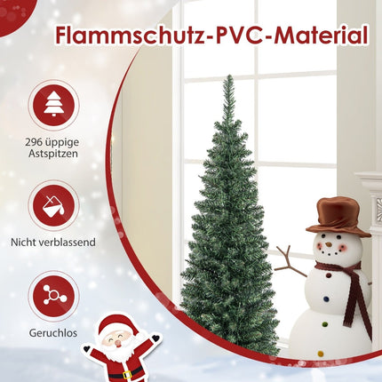 150 cm dirbtinė Kalėdų eglutė su 150 LED lempučių, žalia