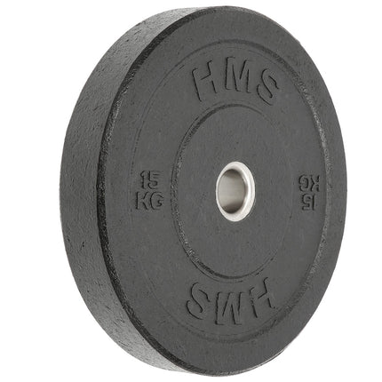 15 kg juoda olimpinė buferinė plokštė