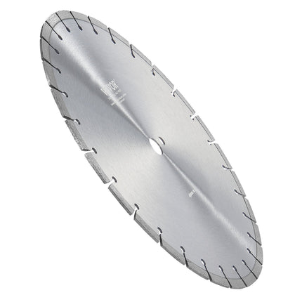 16-Inch Diamond Blade, Wet Dry, 1-Inch Arbor, 12mm Segment