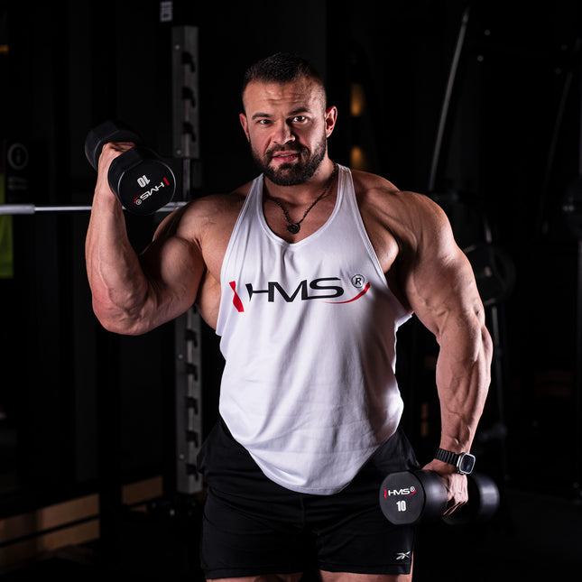16 kg poliuretano hantelių rinkinys