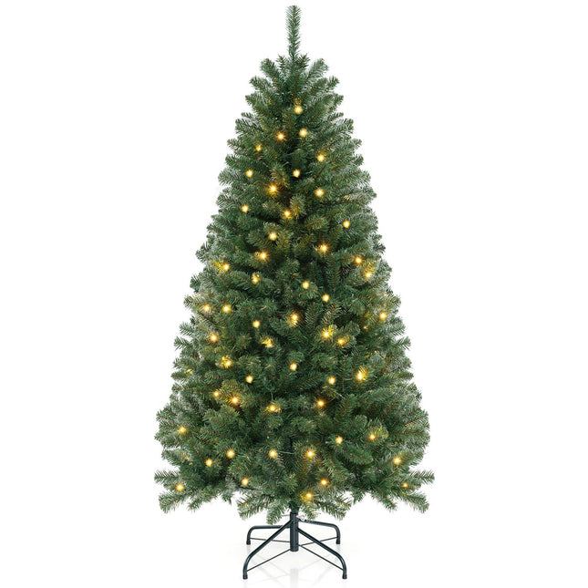180 cm dirbtinė Kalėdų eglutė, 200 LED lempučių, 568 šakų galiukai
