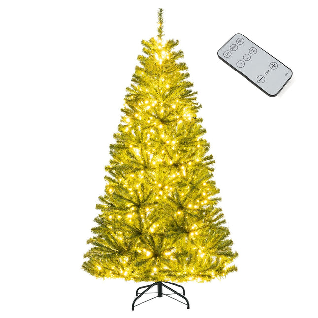 180 cm dirbtinė Kalėdų eglutė su 700 LED lempučių
