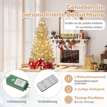180 cm sniegu padengta dirbtinė Kalėdų eglutė, 250 LED lempučių