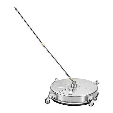 18 Inch Pressure Washer Surface Cleaner, 4000 PSI, 4 Wheels
