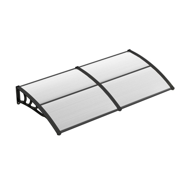199 x 99 cm stogelis lauko durims, lauko durų stogelis, permatomas stalo stogelis