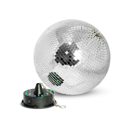 20 cm disko kamuolys su varikliu ir LED lemputėmis
