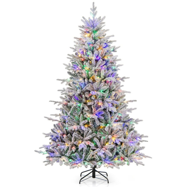 218 cm dirbtinė Kalėdų eglutė su 350 LED lemputėmis
