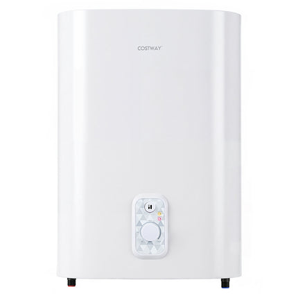 25 l dviejų bakų elektrinis vandens šildytuvas, 1300 W / 2000 W, baltas
