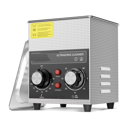 2L Ultrasonic Cleaner with Heater, Timer and Basket, 60W