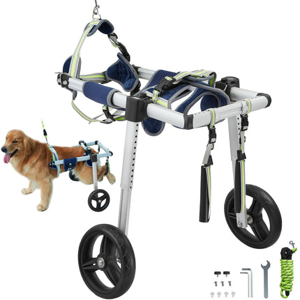 2-Wheel Dog Wheelchair for Hind Legs, 35–48 lb