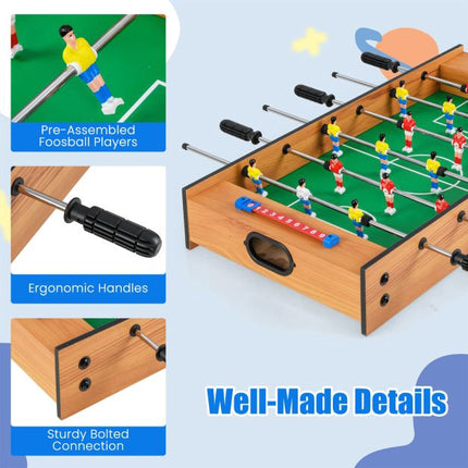 2 viename stalo futbolo ir oro ritulio stalas, 69 cm