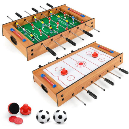 2 viename stalo futbolo ir oro ritulio stalas, 69 cm