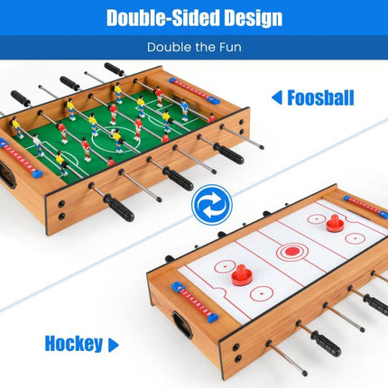 2 viename stalo futbolo ir oro ritulio stalas, 69 cm