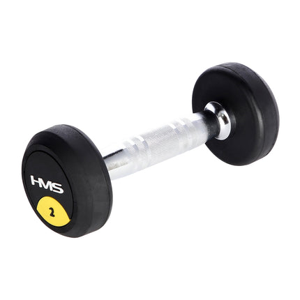 2 kg guminis hantelis - namų sporto įranga