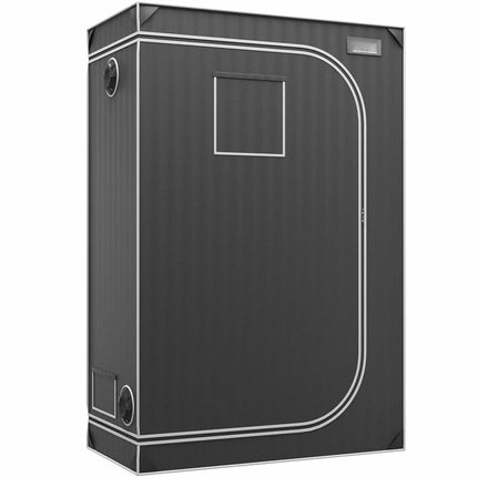 2x4 Grow Tent 122 x 61 x 183 cm, 2000D Mylar, Window