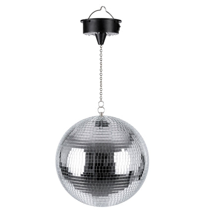 30 cm disko kamuolys su varikliu ir LED šviesos efektais