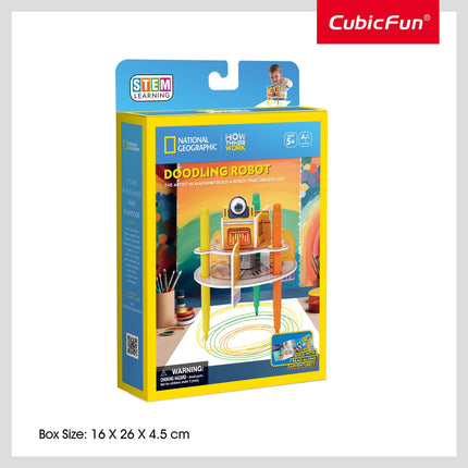 3D dėlionės robotas kūrybingoms pramogoms ir mokymuisi