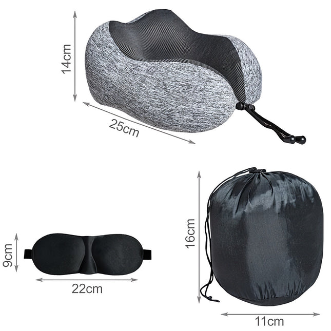 3D travel pillow