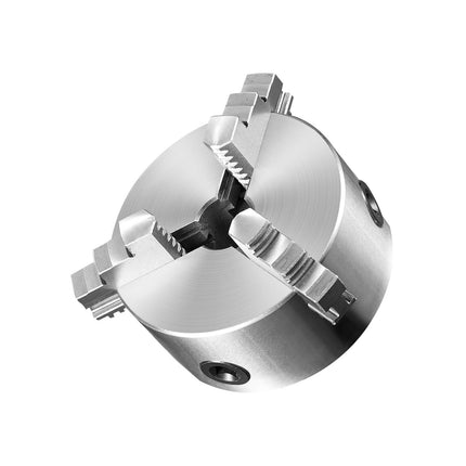 3-Jaw Self-Centering Lathe Chuck 5-Inch, Reversible Jaws