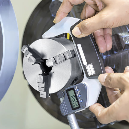 3-Jaw Self-Centering Lathe Chuck 5-Inch, Reversible Jaws