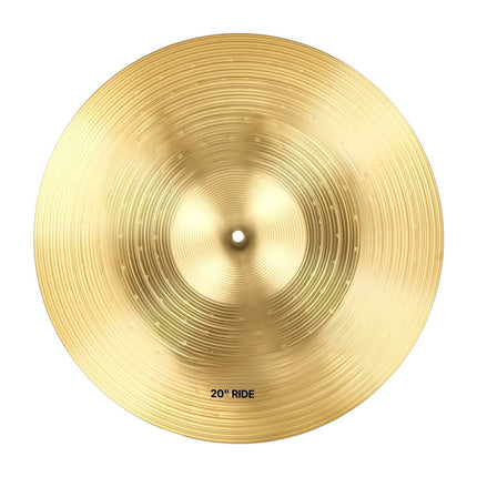 3-Piece Drum Cymbal Set – 14 16 20 in Hi-Hat Crash Ride
