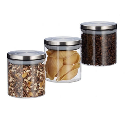 3 laikymo indeliai po 380 ml