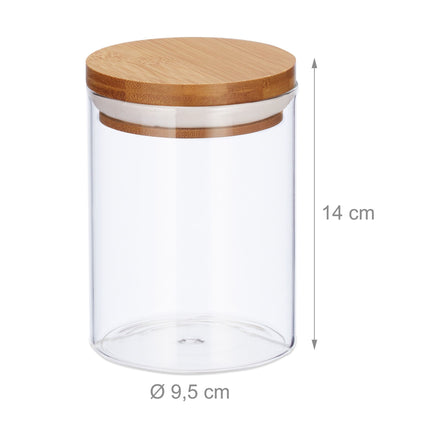 3 laikymo indeliai po 600 ml