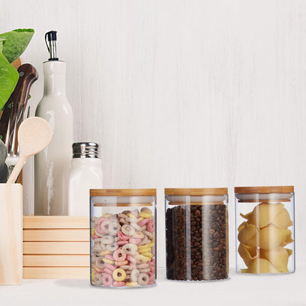 3 laikymo indeliai po 600 ml