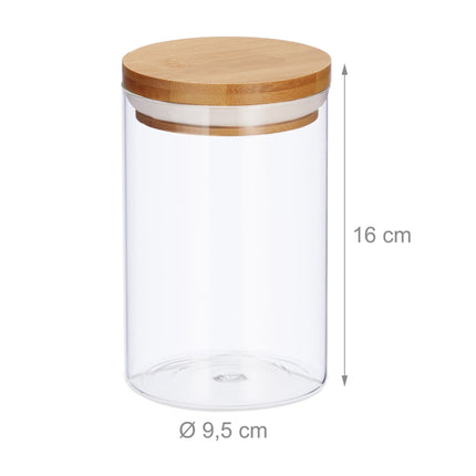 3 laikymo indeliai po 800 ml