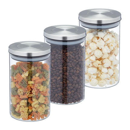 3 laikymo indeliai po 800 ml
