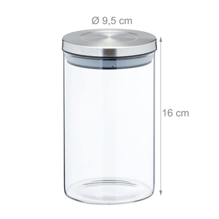 3 laikymo indeliai po 800 ml