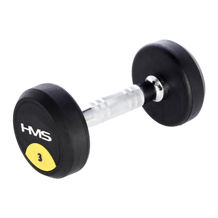 3 kg guminis hantelis - namų sporto įranga