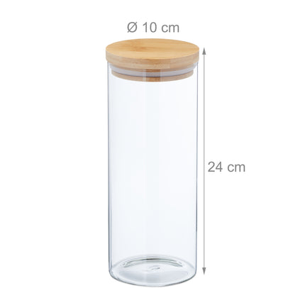 3 vnt. laikymo indelių po 1500 ml
