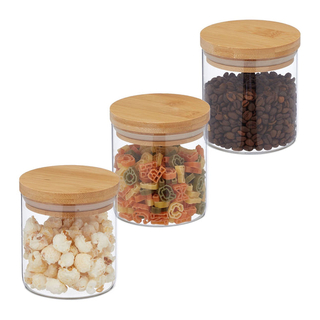 3 vnt. laikymo indelių po 380 ml