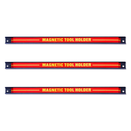 3 x magnetinių įrankių laikiklių sieninis magnetinių juostelių rinkinys, 46 cm