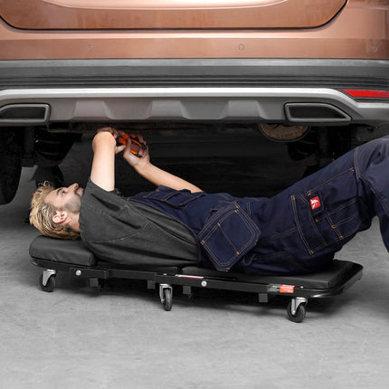 40-Inch Foldable Mechanics Creeper Stool, 450 lb Capacity