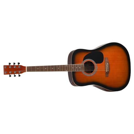 41-Inch Dreadnought Acoustic Guitar Bundle, Gig Bag, Sunburst