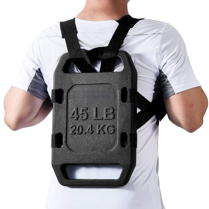 45 lb Cast Iron Ruck Plate Weight, Single